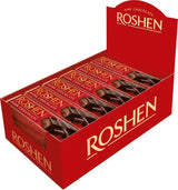 30x 47g ROSHEN Dark Chocolate "Baton" w/ Fondant Filling - Product of Ukraine (1 Box)