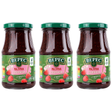 3x VERES 370g Raspberry Fruit Jam Spread from Juicy Berries Bulk Pack - Product of Ukraine