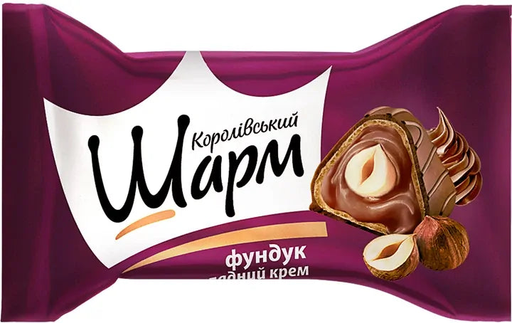 2.2kg AVK Royal Charm Chocolates w/ Whole Hazelnuts & Cream (Korolivsky Sharm Bulk) - Product of Ukraine