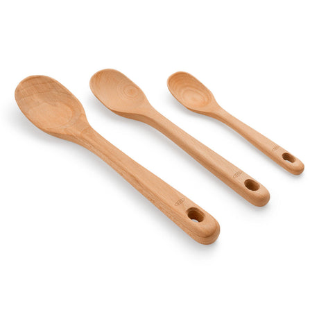 OXO Good Grips 3pc Spoon Set – Nylon Cooking Spoons Heat-Resistant Non-Slip Handles Dishwasher Safe