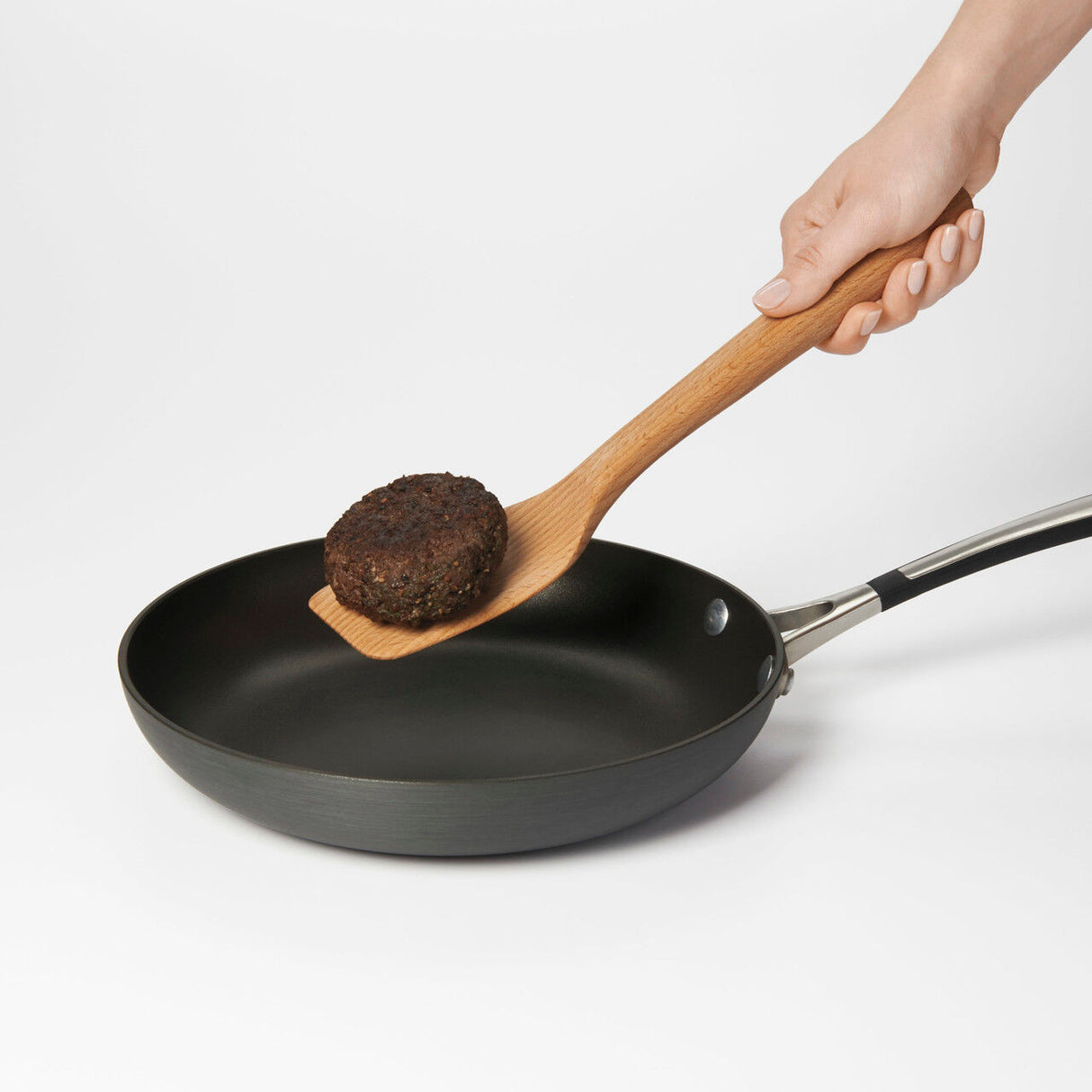 OXO Good Grips 3pc Turner Set – Nylon Spatulas Non-Stick Safe Heat-Resistant Non-Slip Handle Dishwasher Safe