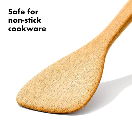 OXO Good Grips 3 Piece Wooden Cooking Turner Set