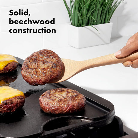 OXO Good Grips 3 Piece Wooden Cooking Turner Set