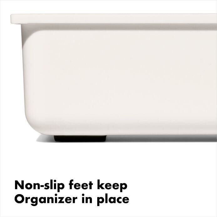 OXO GG Knife Drawer Organiser Compact Tray Holds 9 Knives Non-Slip Removable Insert