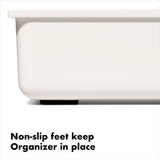OXO GG Knife Drawer Organiser Compact Tray Holds 9 Knives Non-Slip Removable Insert