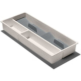 OXO GG Utensil Drawer Organiser Compact Kitchen Tray Non-Slip Cutlery Storage