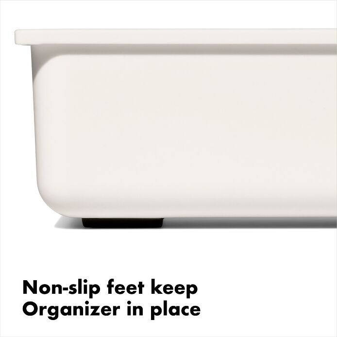 OXO GG Utensil Drawer Organiser Compact Kitchen Tray Non-Slip Cutlery Storage