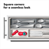 OXO GG Utensil Drawer Organiser Compact Kitchen Tray Non-Slip Cutlery Storage