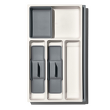 OXO Good Grips Expandable Kitchen Utensil Drawer Organizer, White