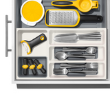 OXO Good Grips Expandable Kitchen Utensil Drawer Organizer, White