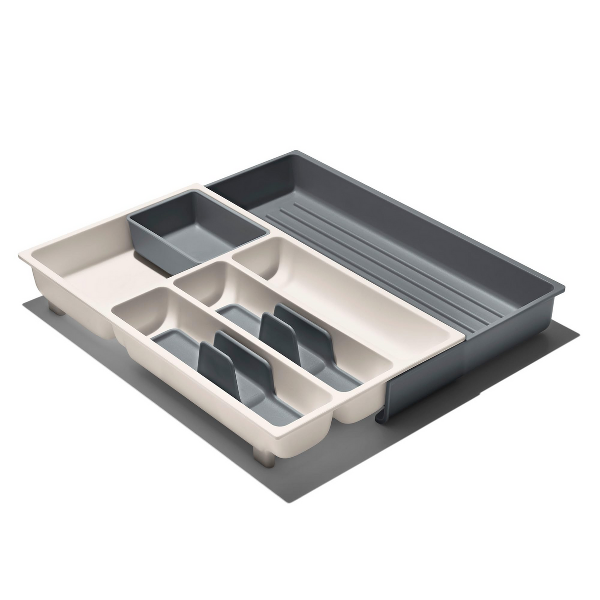 OXO Good Grips Expandable Kitchen Utensil Drawer Organizer, White