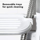 Oxo Good Grips Aluminium Hose Keeper Caddy in Silver