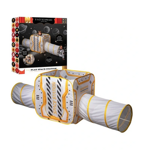 Fao Play Space Station 2-in-1 Tunnel and Play Tent (Indoor/Outdoor)