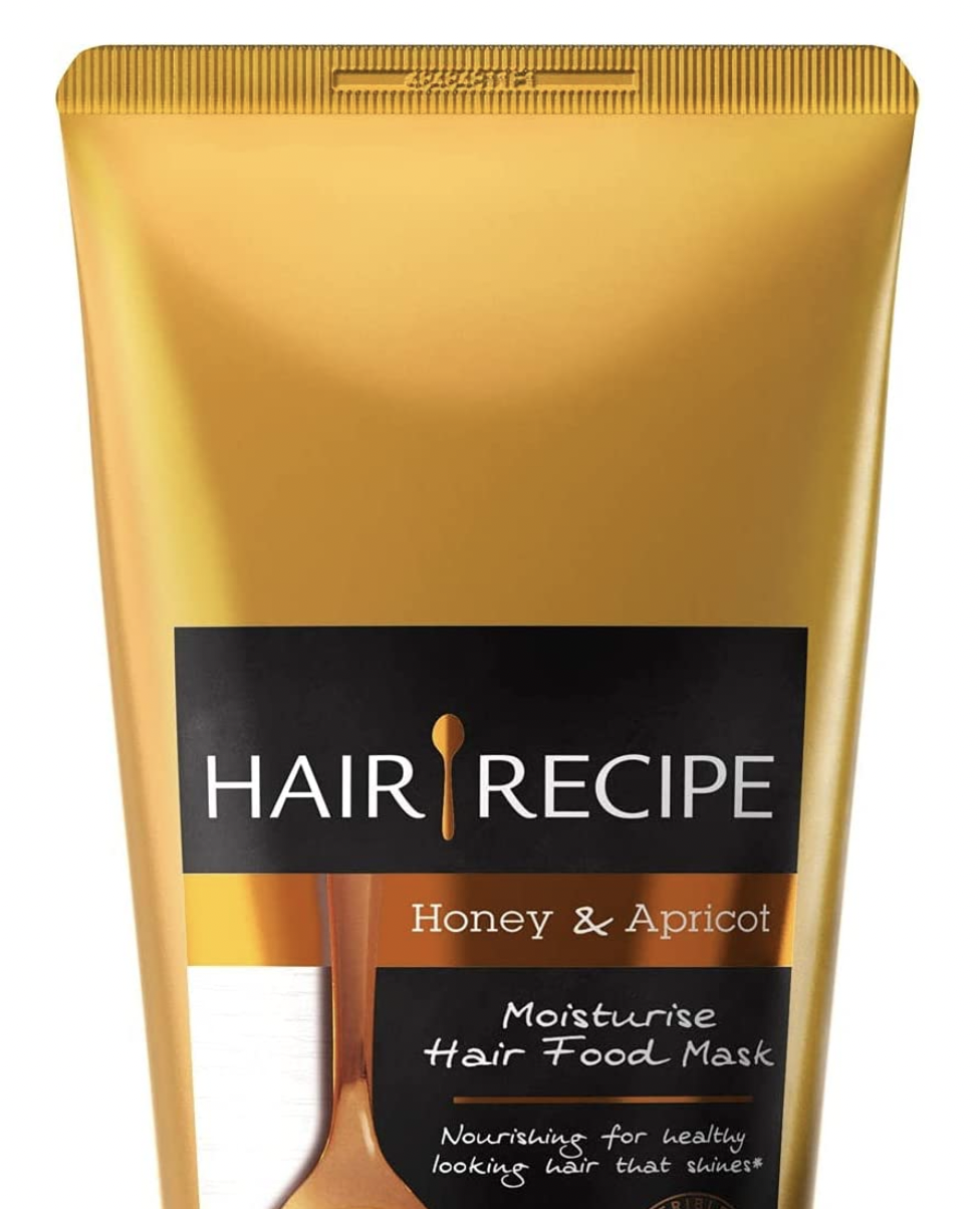 Hair Recipe Moisture Hair Food Mask Oil Free 180G - Honey & Apricot Scent