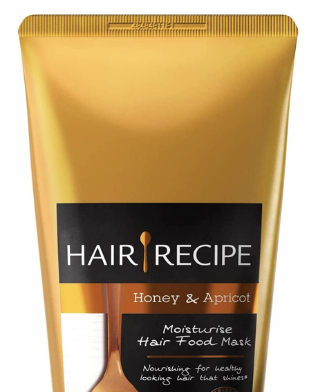 Hair Recipe Moisture Hair Food Mask Oil Free 180G - Honey & Apricot Scent
