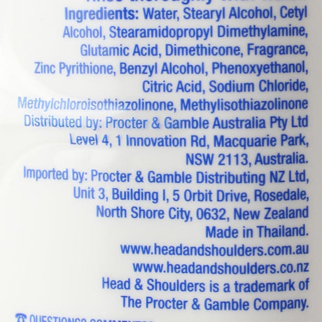 Head & Shoulders 350ml Anti-Dandruff Conditioner Glossy Colour