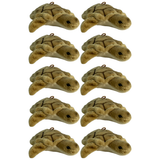 10x Bocchetta 11cm Mini Turtle Plush Toy Bulk Pack (Stuffed Animal Sea Life Keyring Gift)