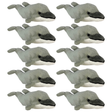 10x Bocchetta 15cm Mini Dolphin Plush Toy Bulk Pack (Stuffed Animal Sea Life Keyring Gift)