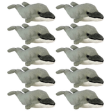 10x Bocchetta 15cm Mini Dolphin Plush Toy Bulk Pack (Stuffed Animal Sea Life Keyring Gift)