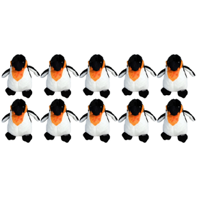 10x Bocchetta 11cm Mini Penguin Plush Toy Bulk Pack (Stuffed Animal Sea Life Keyring Gift)