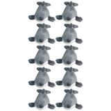 10x Bocchetta 15cm Mini Whale Plush Toy Bulk Pack (Stuffed Animal Sea Life Keyring Gift)
