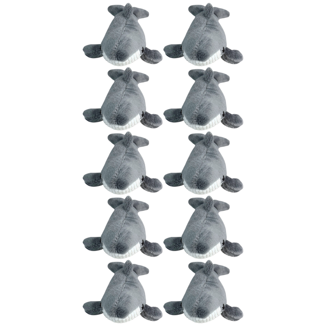 10x Bocchetta 15cm Mini Whale Plush Toy Bulk Pack (Stuffed Animal Sea Life Keyring Gift)