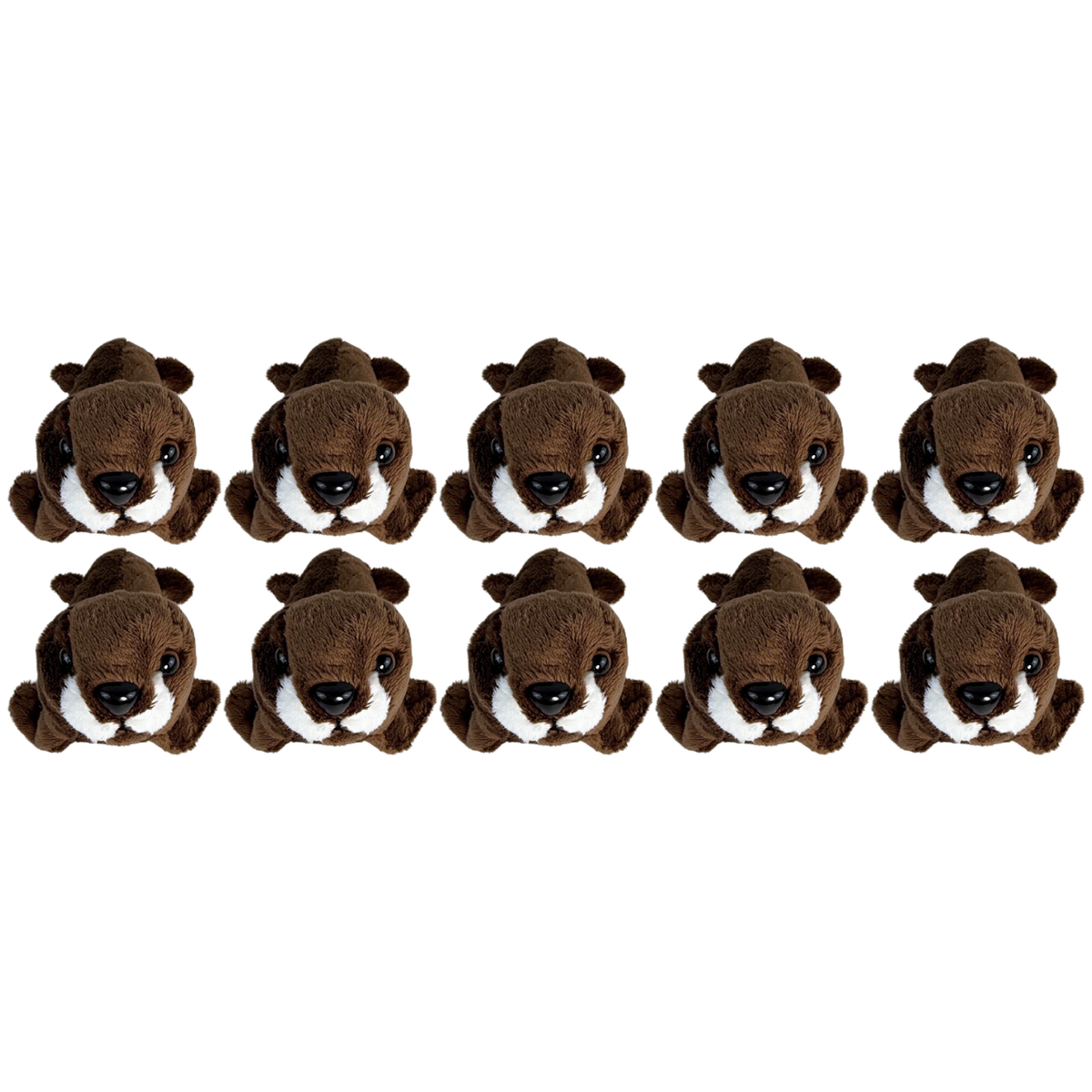 10x Bocchetta 13cm Mini Sea Lion Plush Toy Bulk Pack (Stuffed Animal Sea Life Keyring Gift)