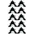 10x Bocchetta 15cm Mini Orca Plush Toy Bulk Pack (Stuffed Animal Sea Life Keyring Gift)
