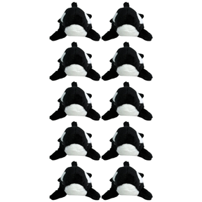10x Bocchetta 15cm Mini Orca Plush Toy Bulk Pack (Stuffed Animal Sea Life Keyring Gift)