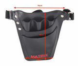 MATRIX Leather Tool Waist Bag - Barber/Hairdresser Scissors Waist Pouch Belt