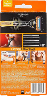 Gillette Fusion 5 Power Battery-Powered Razor Handle + 1 Cartridge Blade Refill
