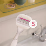 Gillette Venus Womens Comfortglide Sugarberry Razor Metal Handle + 2 Cartridges
