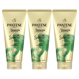 3x Pantene 400ml 3 Minute Miracle Smooth & Sleek Deep Conditioning Treatment Pack (Frizzy Hair)