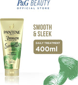 Pantene 400ml 3 Minute Miracle Smooth & Sleek Deep Conditioning Treatment (Frizzy Hair)