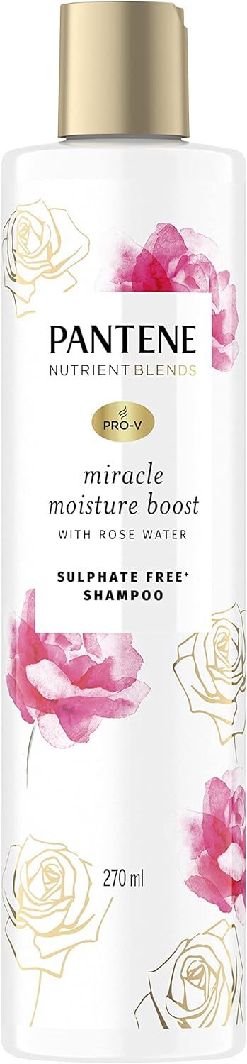 Pantene Pro-V Moisture Boost Shampoo 270ml - Rose Water