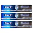 3x Oral-B 40g Mint Fluoride Toothpaste Pack - Complete Defence System (Travel Size)