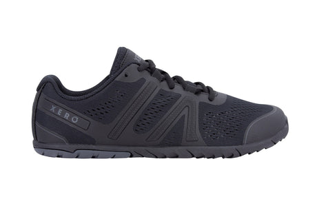 Xero Mens HFS Original Barefoot Road Running Shoes - Black (Zero Drop Sneakers/Runners)
