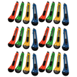 24 pcs Box Cutter Knife Pack Bulk Pack - Retractable Utility Blade 10.8mm