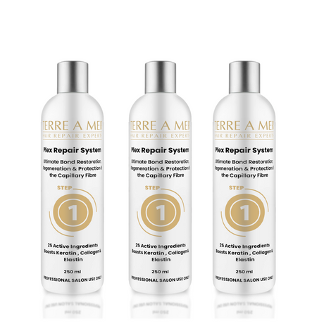 terreamer Plex Repair Step 1 250ml - Hair Bond Treatment (Keratin, Collagen & Elastin)