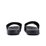 Sfida Laze Boys Slides - Black/Black (Kids Slip On Sandals)