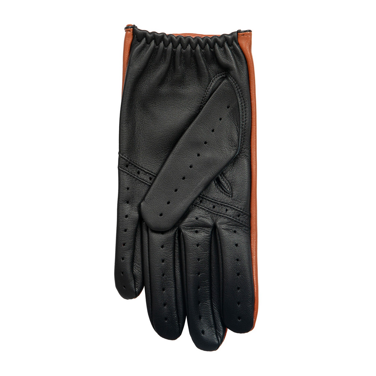The Suited Racer x Dents Touchscreen Leather Driving Gloves Limited Edition - Tan/Black