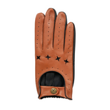 The Suited Racer x Dents Touchscreen Leather Driving Gloves Limited Edition - Tan/Black