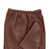 Dents Snetterton Mens Fingerless Leather Driving Gloves - English Tan