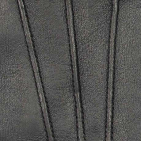 Dents Mens Touchscreen Three-Point Cashmere-Lined Leather Gloves in Black