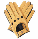Dents Mens Silverstone Touchscreen Driving Gloves - Cork/Black