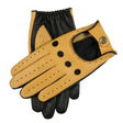 Dents Mens Silverstone Touchscreen Driving Gloves - Cork & Black - X-Large