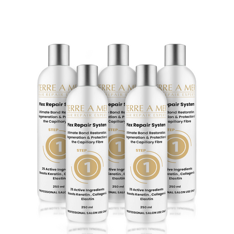 terreamer Plex Repair Step 1 250ml - Hair Bond Treatment (Keratin, Collagen & Elastin)