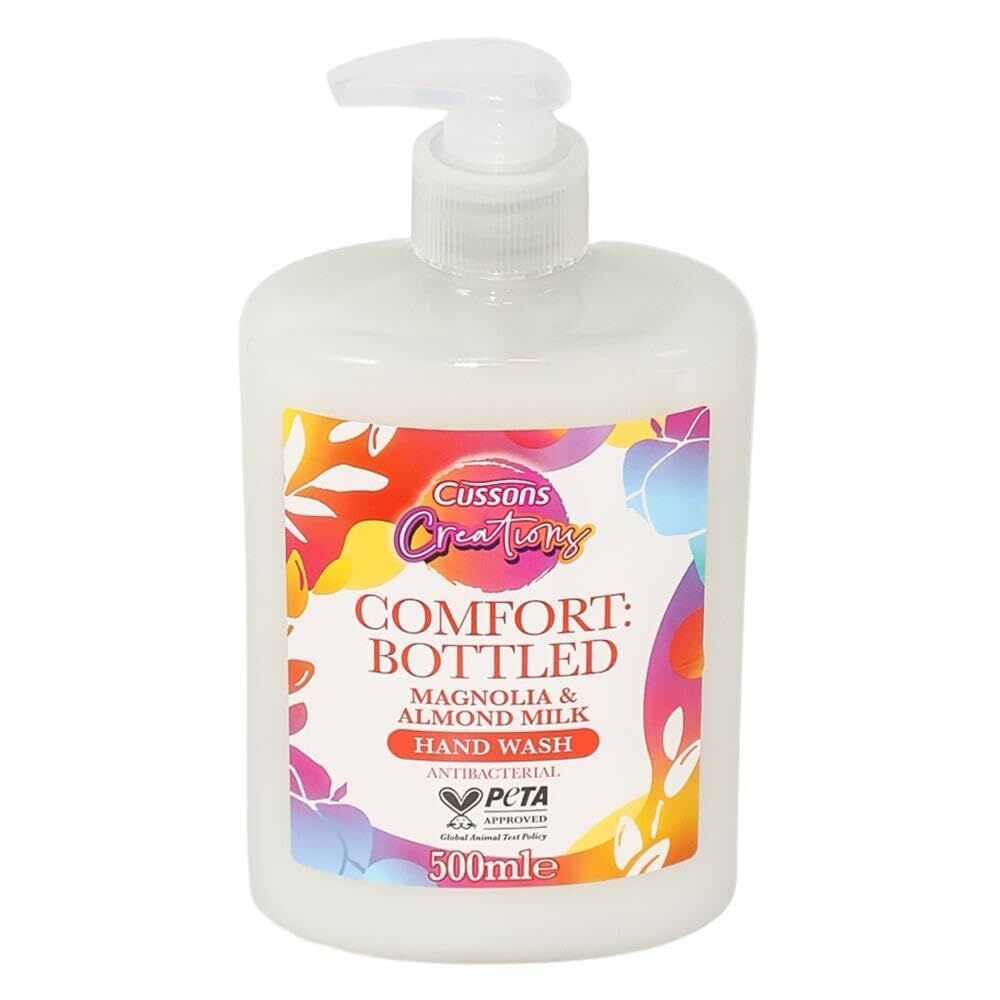 3x Cussons Creations Hand Wash Magnolia and Almond Milk 500ml
