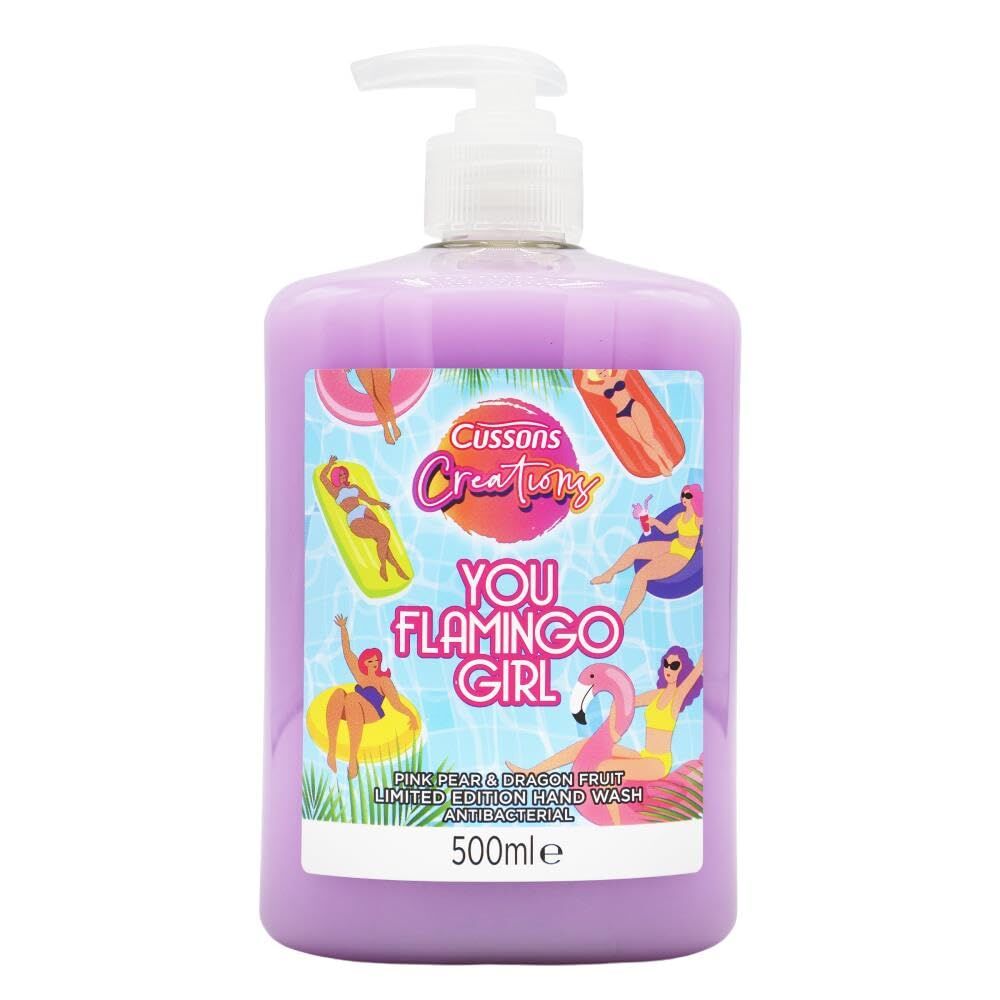 Cussons Hand Wash Antibacterial Pink Pear Dragon Fruit 500ml
