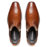 Julius Marlow Mens Kick Chelsea Work Leather Boots Shoes - Cognac
